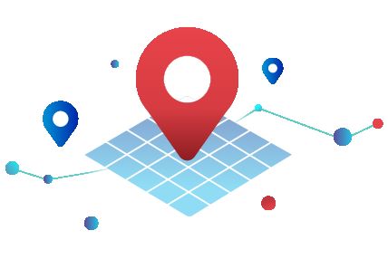 Points are showing geolocation inportance